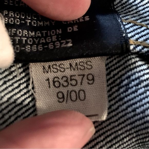 Vintage Tommy Jeans Men’s 90s Y2K Style Classic Trucker Denim Jean Jacket 163579 - Picture 10 of 12